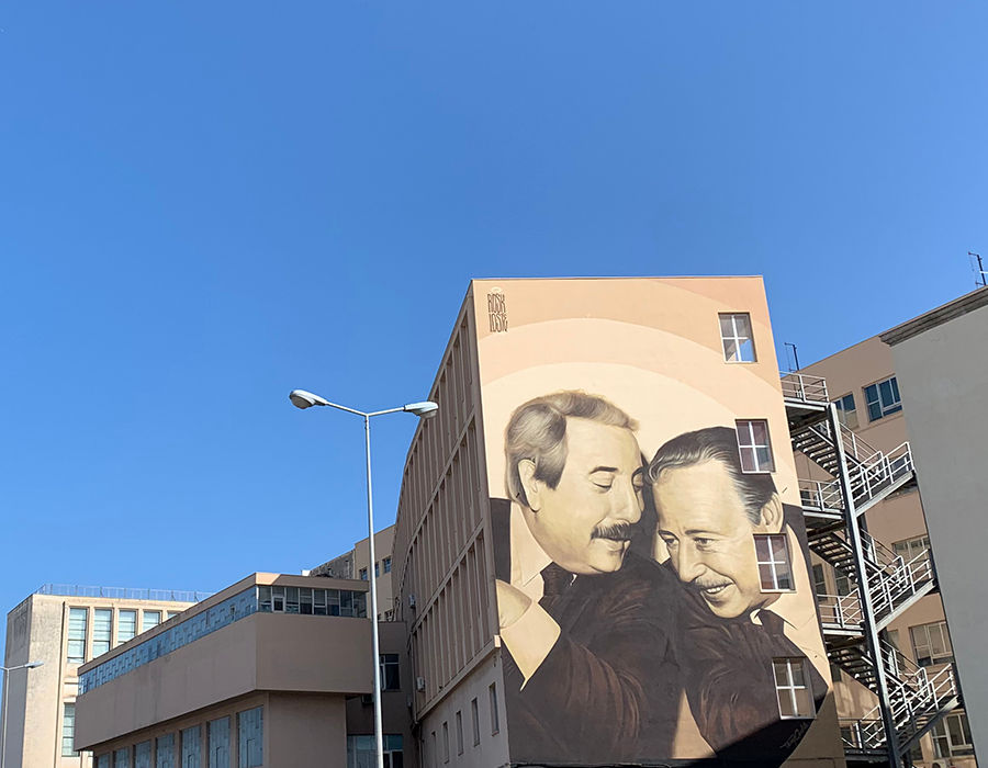 Falcone e Borsellino murales